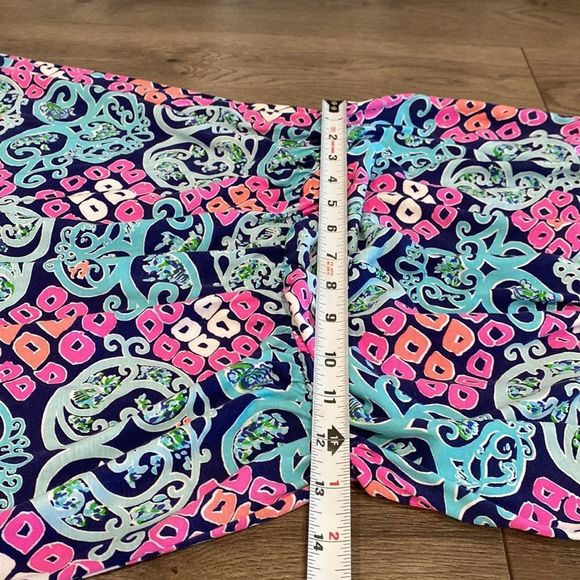 Lilly Pulitzer Marlisa Maxi Dress Bright Navy Behind The Gate Size Medium - Picture 7 of 9